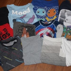 Kids Graphic T-Shirts Assortment
